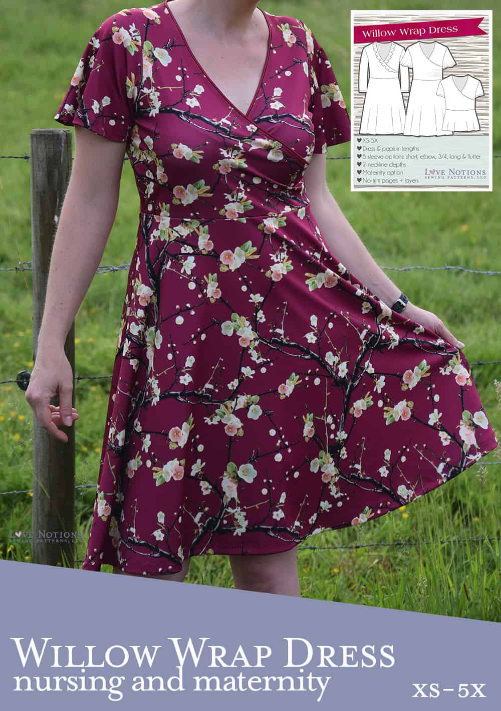 willow wrap dress