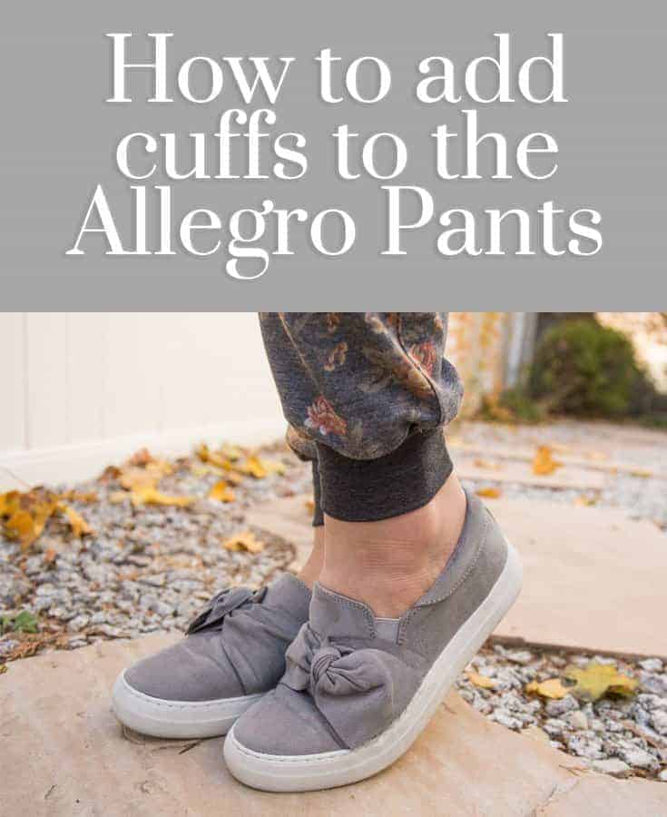 Cuffed Allegros Joggers - Love Notions Sewing Patterns