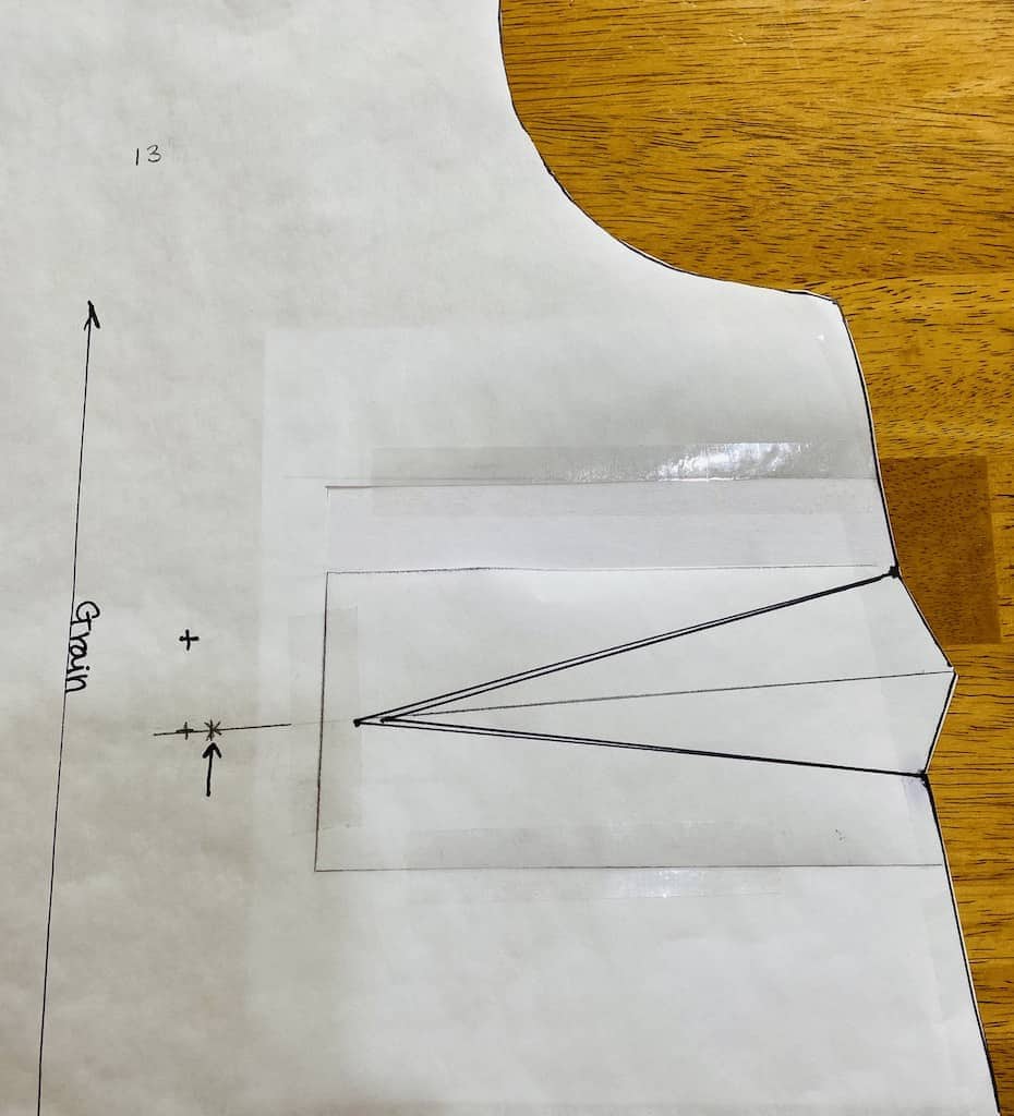 Adjust Bust Dart