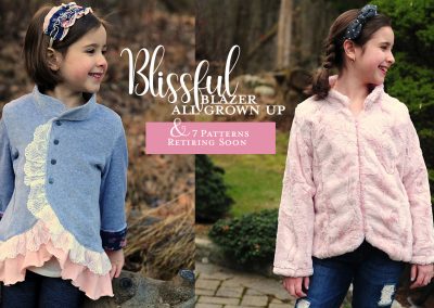 Retiring Pattern Roundup, plus Blissful Blazer Zip