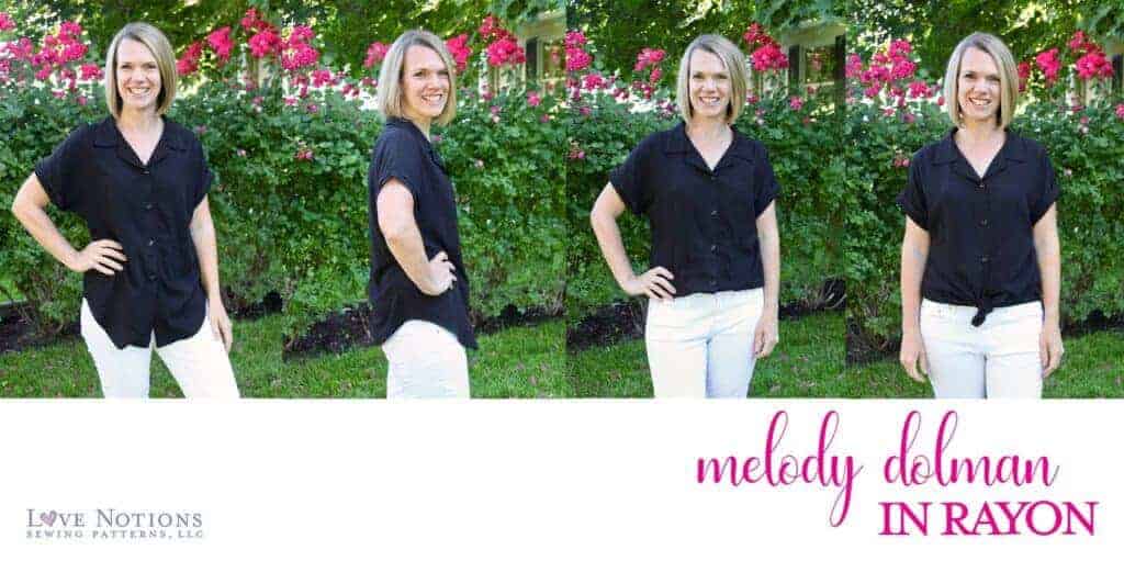 Melody dolman fabric 