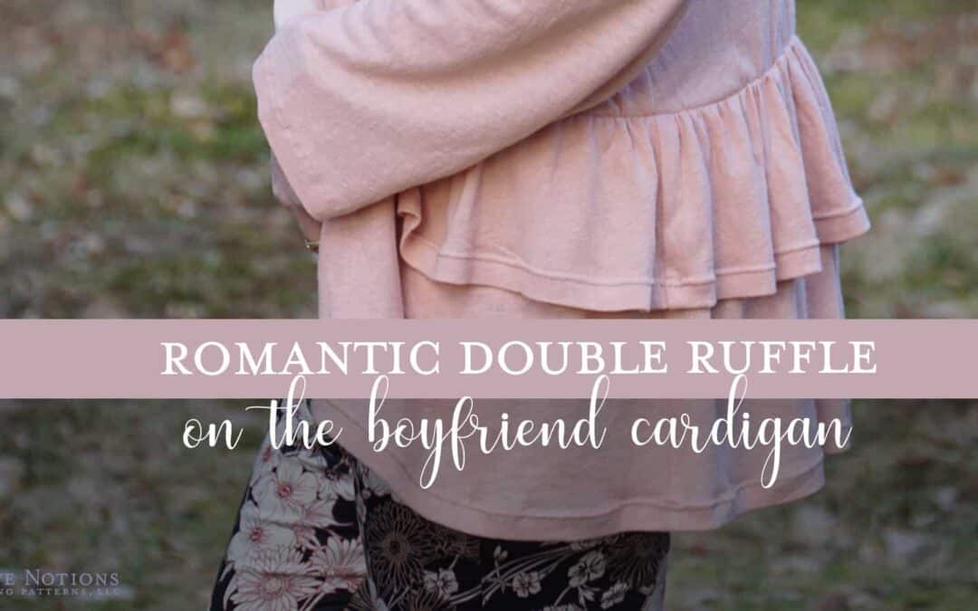 How to make a Ruffle Hem Cardigan
