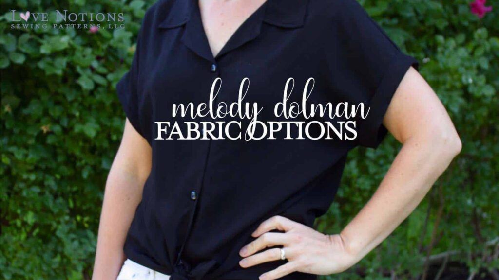 Melody dolman fabric