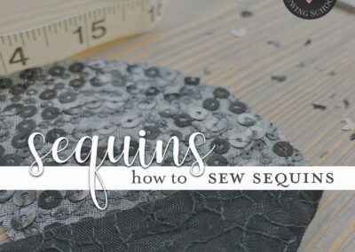 How to Sew with Sequins