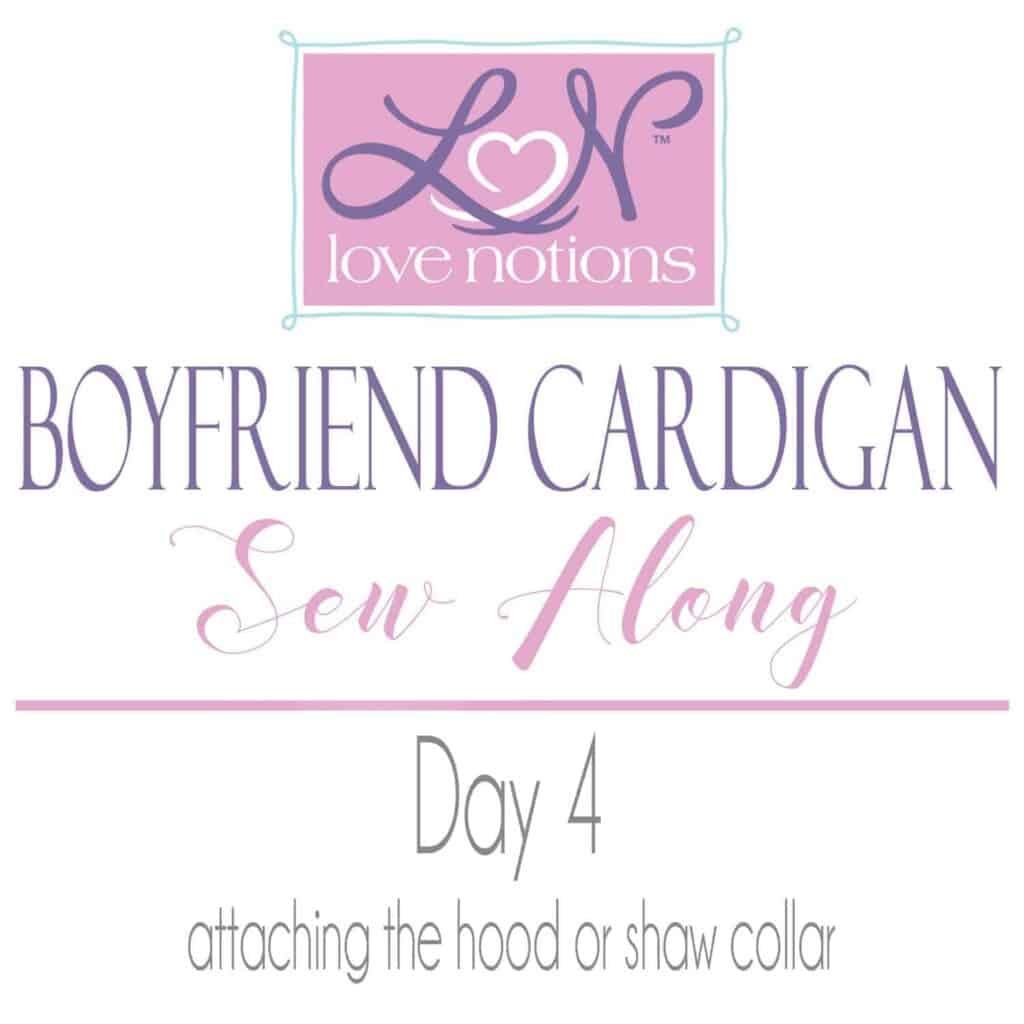 boyfriend cardigan sew along