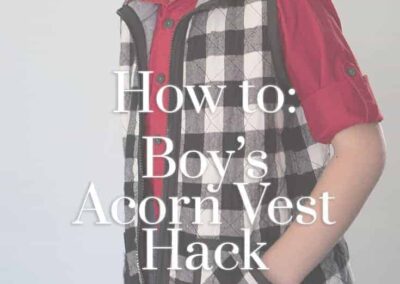 The Acorn Vest: For Boys