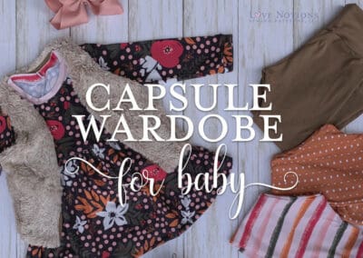 7 Patterns for a Fool-Proof Baby Capsule Wardrobe