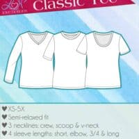 Classic Tee sewing pattern