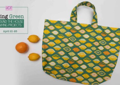 Going Green: How to sew a market tote bag
