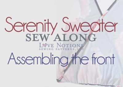 Serenity Sew Along: Day Two
