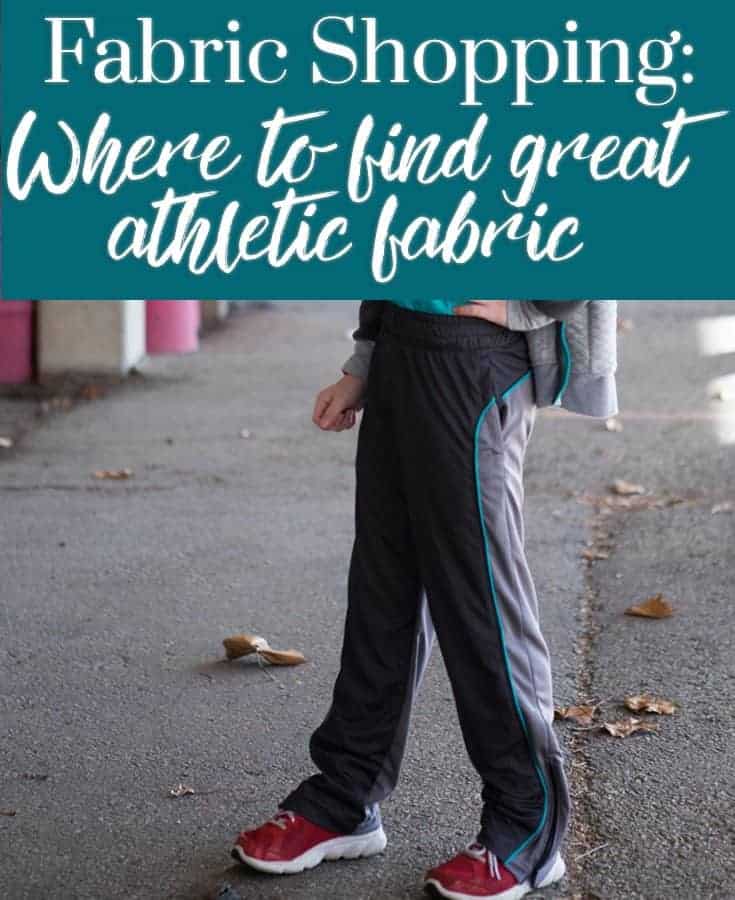 Shopping for Athletic Fabric