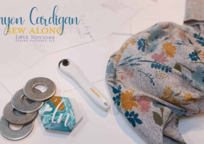 Canyon Cardigan Sew Along Day Two
