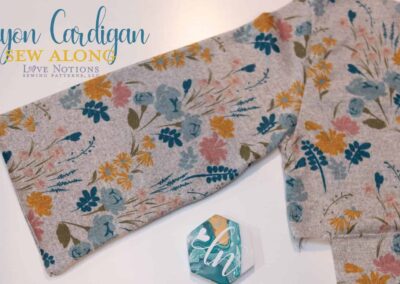 Canyon Cardigan Sew Along Day Three