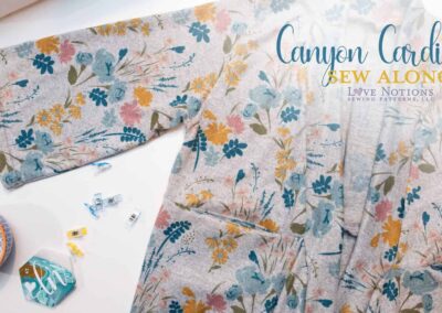 Canyon Cardigan Sew Along Day Five
