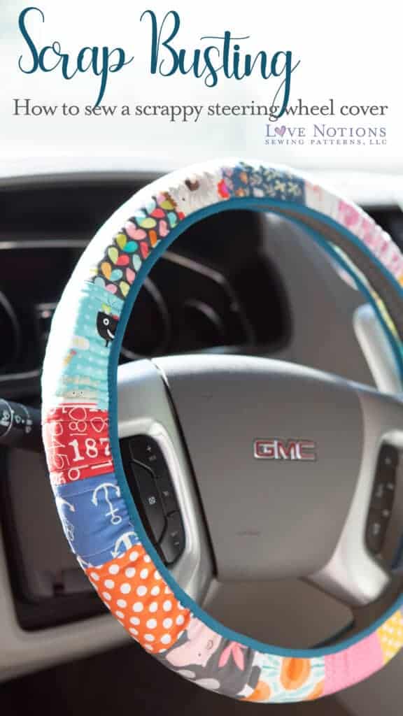quilted steering wheel cover