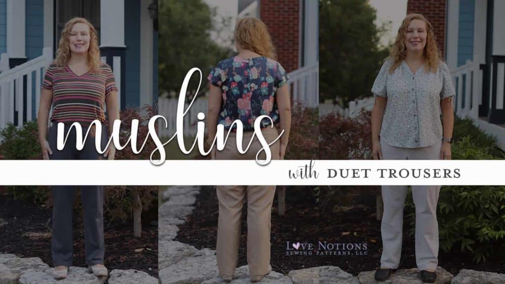 muslin duet pants