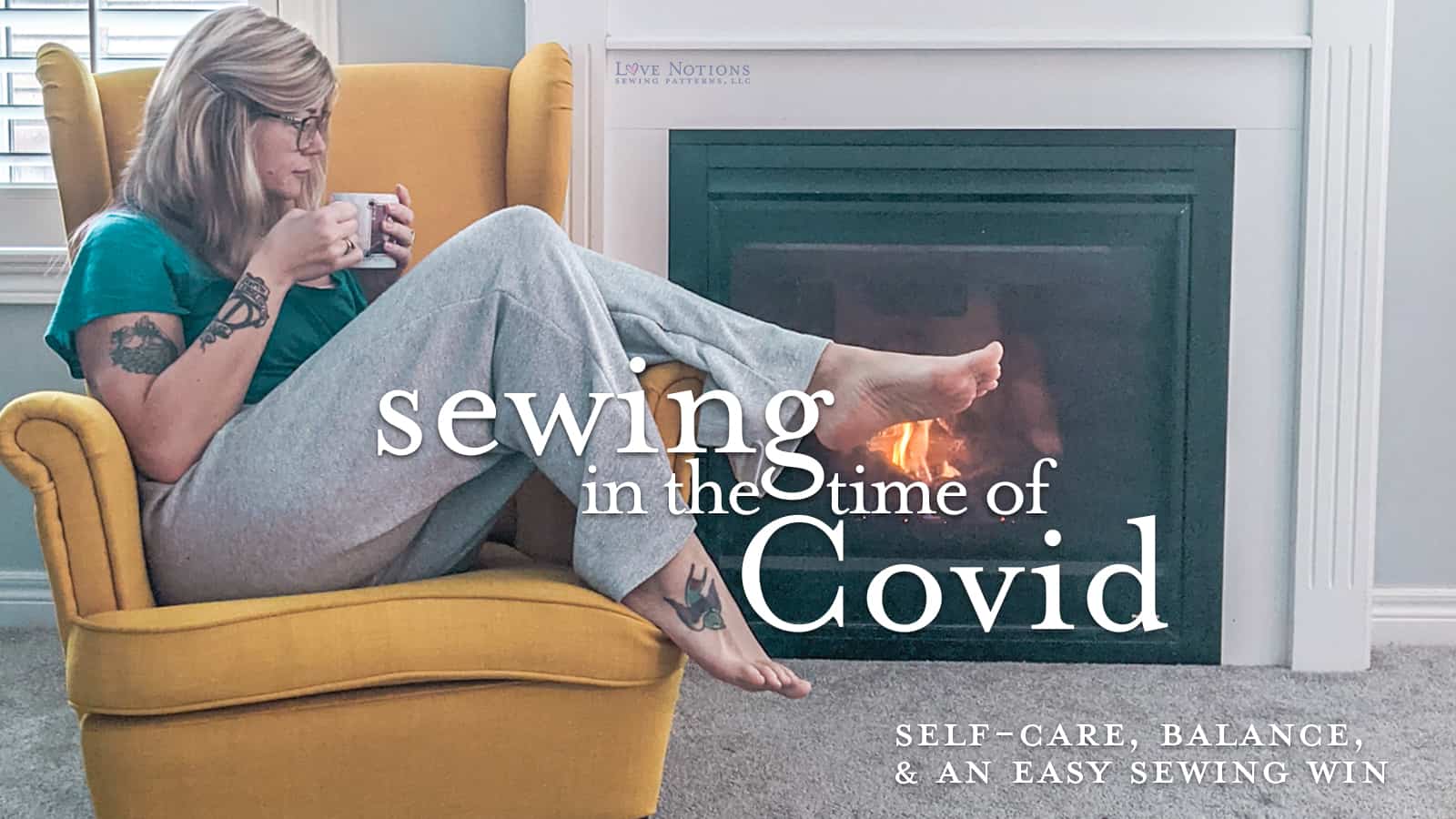 Sewing in the Time of CoVid: self-care, balance, and an easy sewing win with Summer Caye Comfy Pants