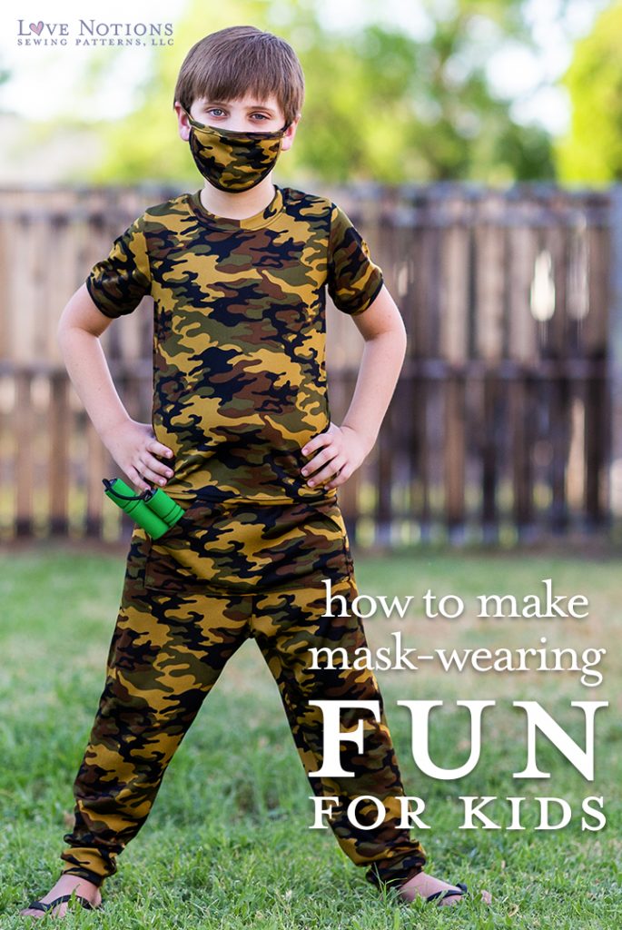 how to make mask-wearing fun for kids