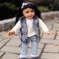 free doll vest pattern