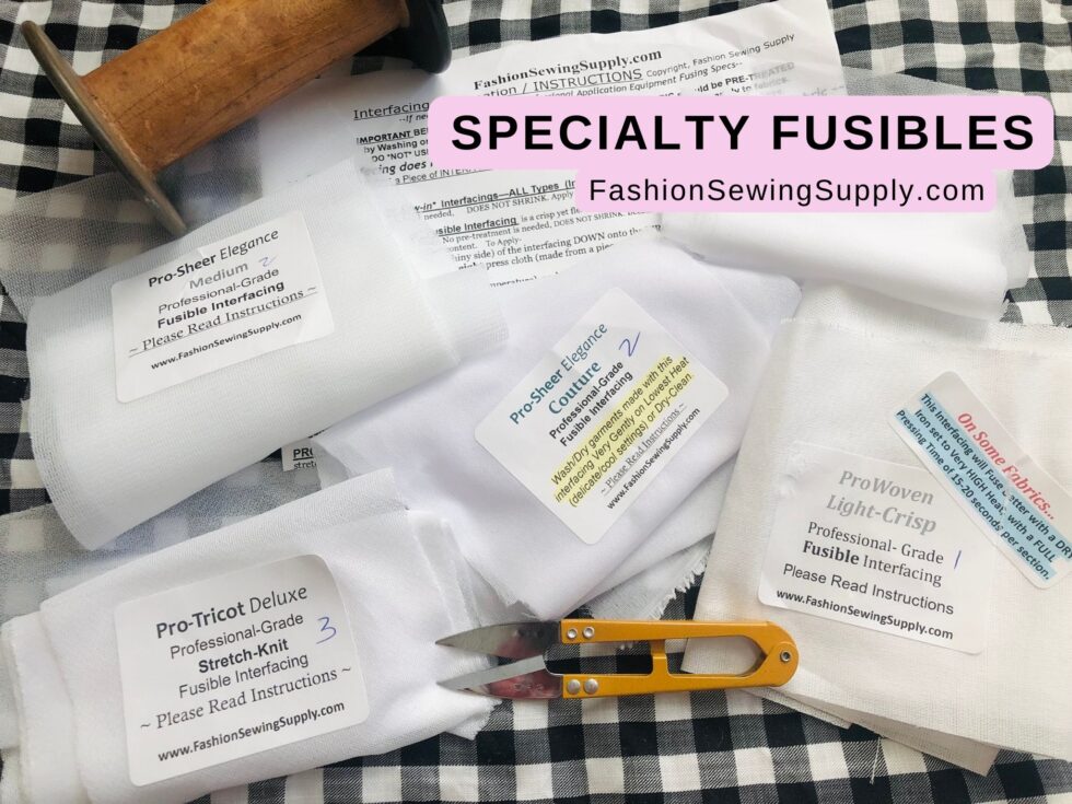 Sewing School How to use interfacing when you sew Love Notions