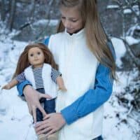 Free doll vest pattern
