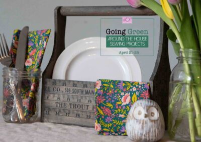 Going Green: How to make cloth napkins
