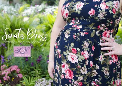 Sonata Dress Maternity Hack