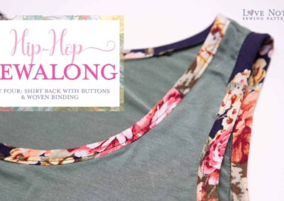 Hip Hop Tank Sew Along: Day Four