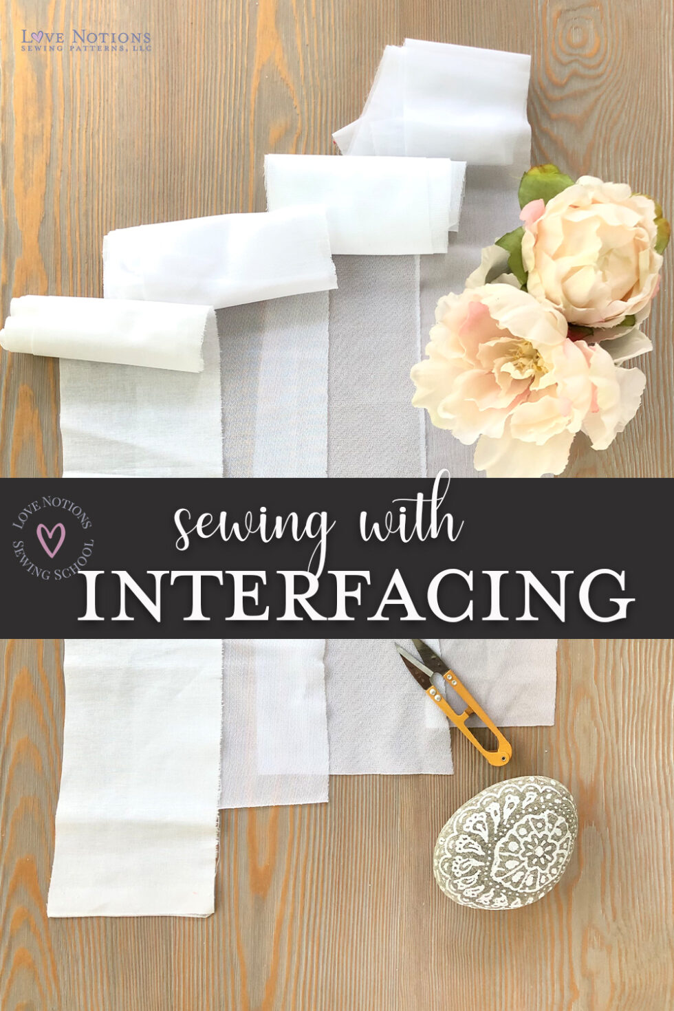 Sewing School How to use interfacing when you sew Love Notions