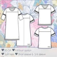 Game Day Jersey sewing pattern