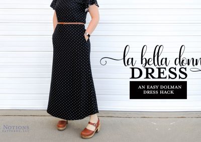 Dolman Dress Hacks plus Sleeve Flounces