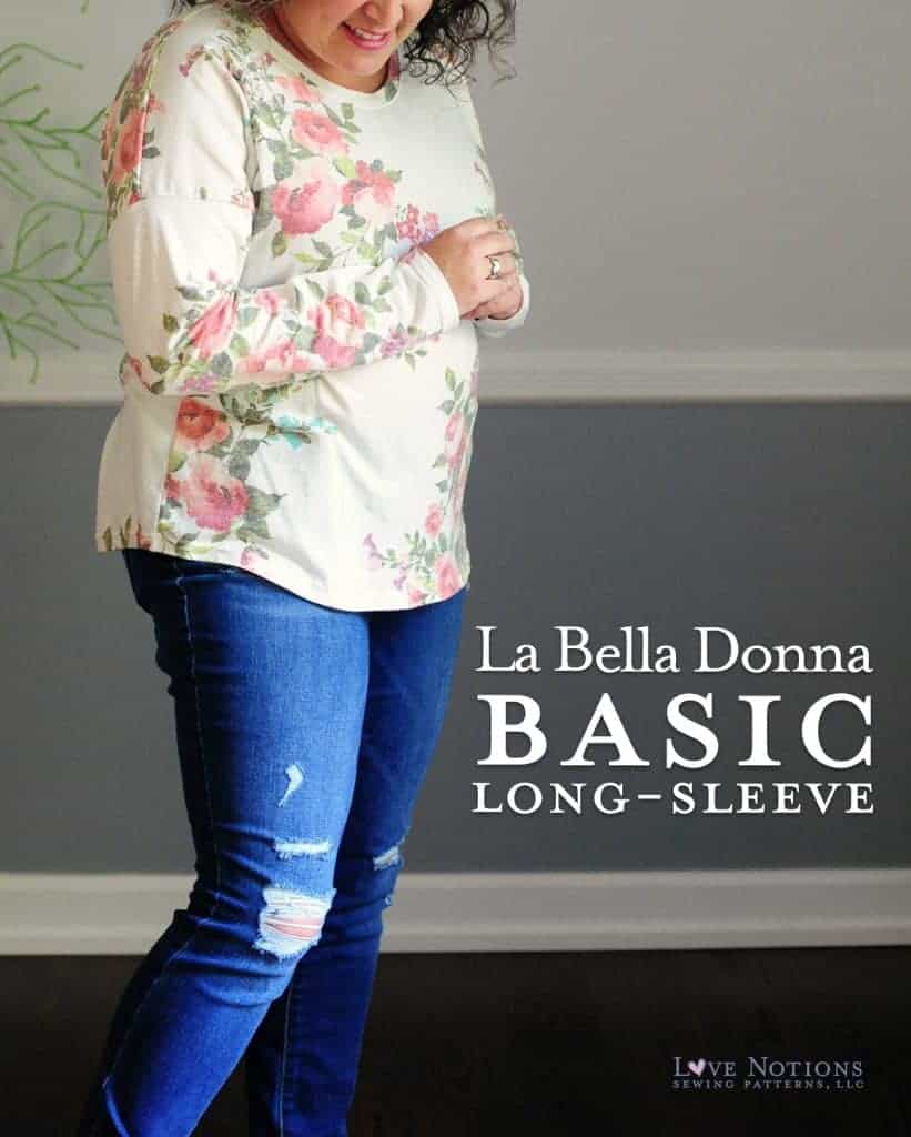 basic long-sleeve LBD