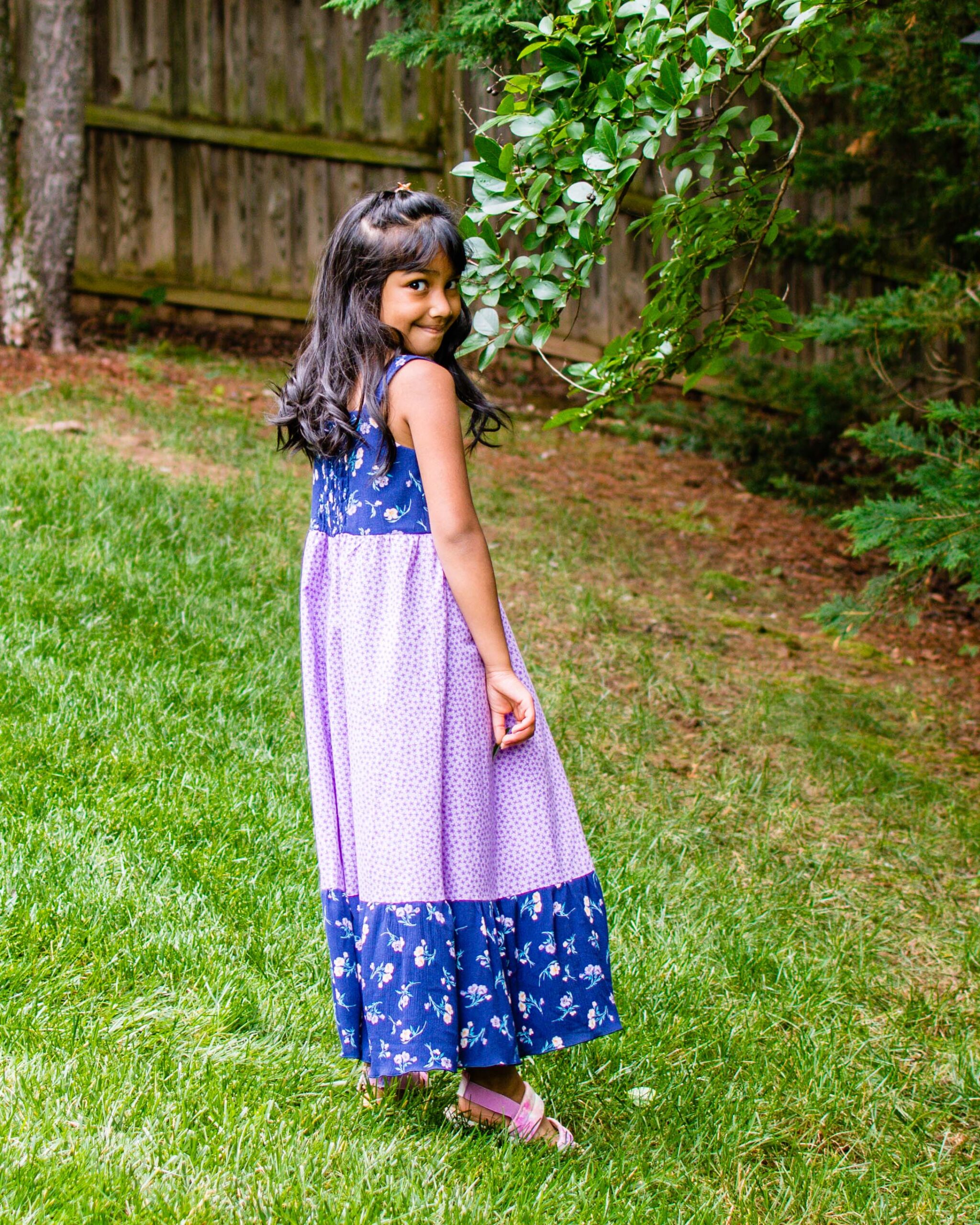 Girls sundress on sale pattern