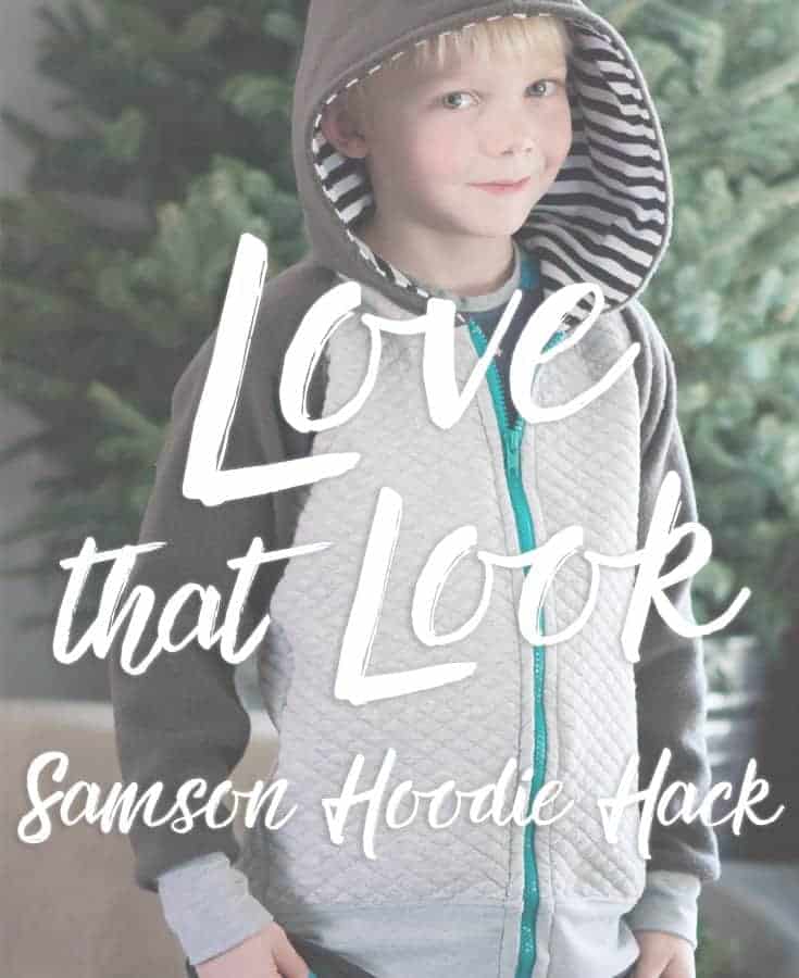 Love Notions Samson zipper hoodie hack