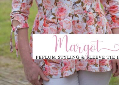 Peplum Styling and Sleeve Tie Hack: Margot Update