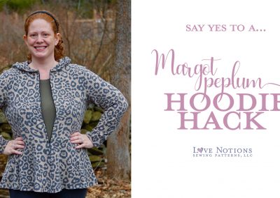 Margot Peplum Hoodie Hack