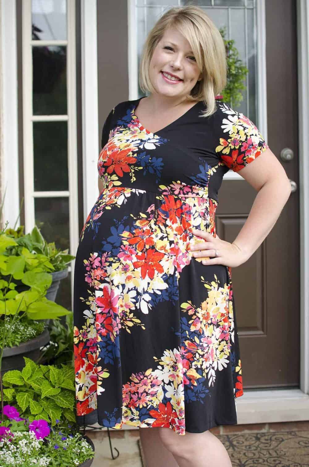 Wrap dress sewing pattern meant for ...