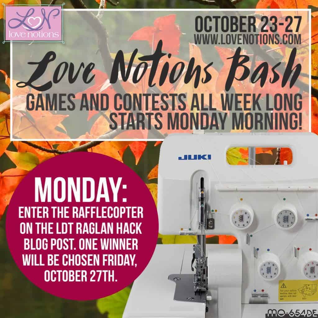 Monday Love Notions giveaway