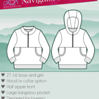 kids hoodie pdf pattern