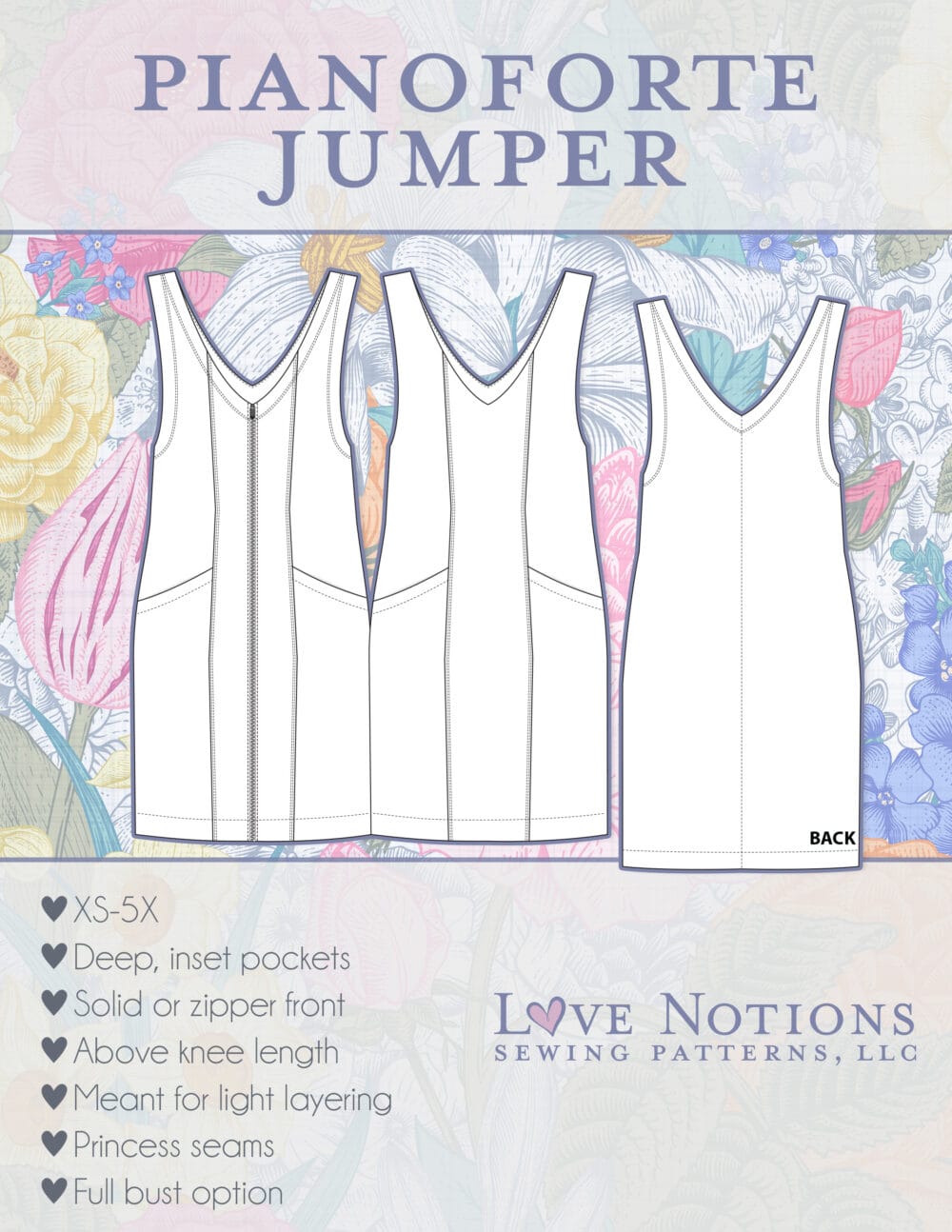 chinese dress ladies Amazon.com: Butterick 3193 - Misses A-Line Jumper Sewing Pattern
