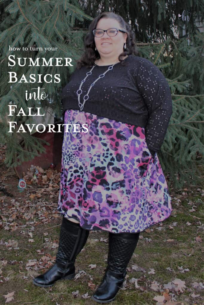 summer basics fall dress