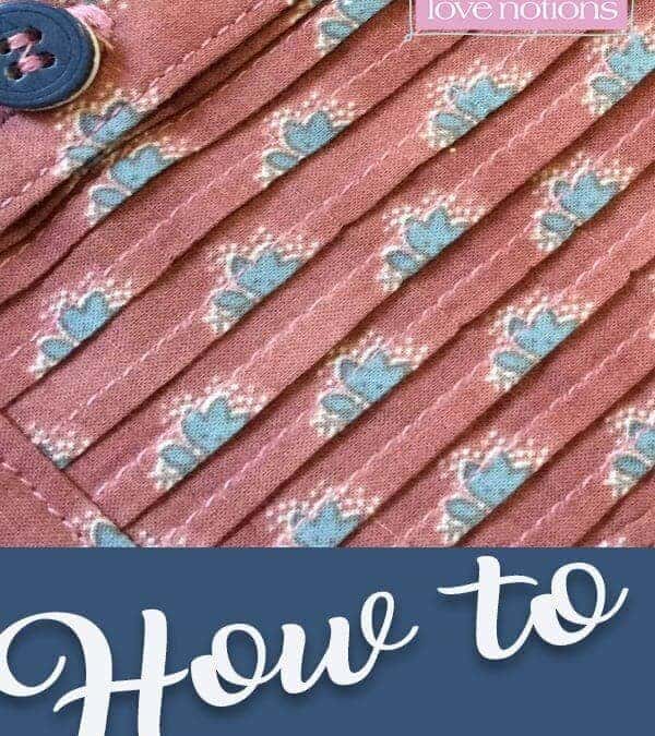 Presto Pintuck Tutorial