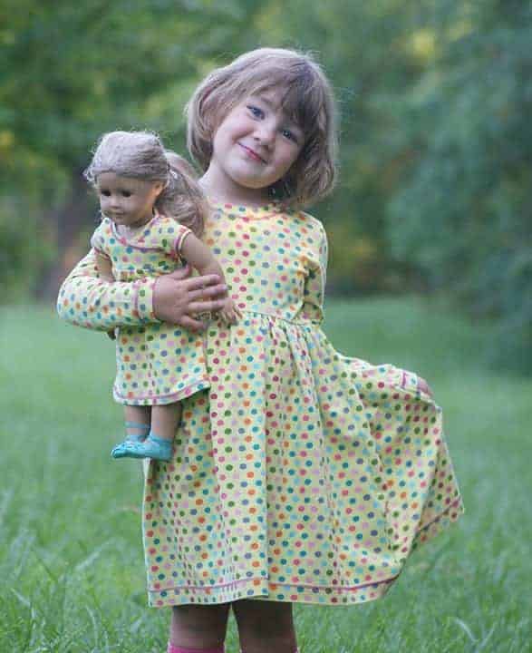 American Girl dress pattern