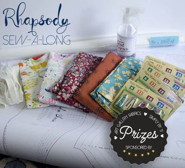 Rhapsody Sewalong prizes