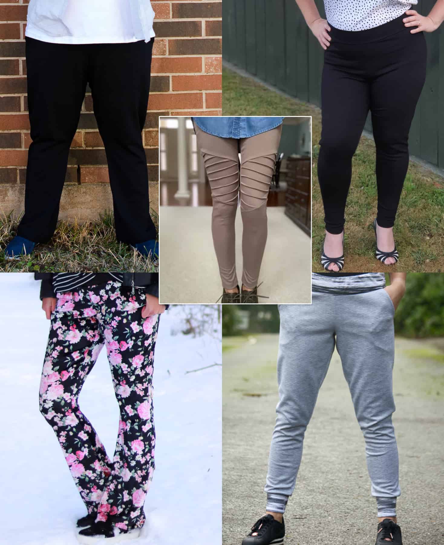 The Moto Leggings PDF sewing pattern and step by step sewing tutorial