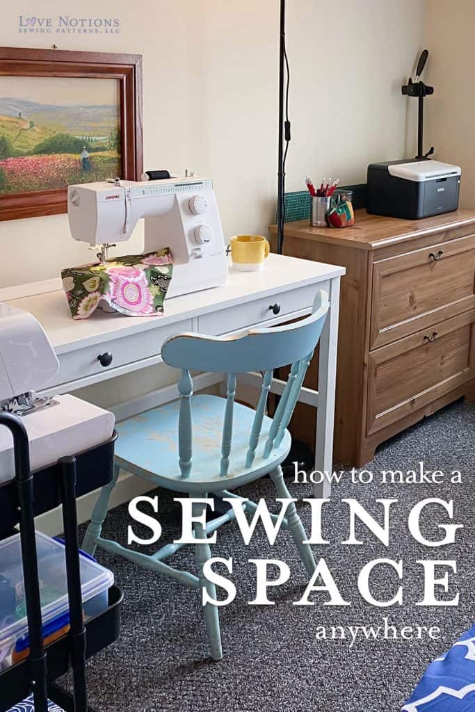 sewing space