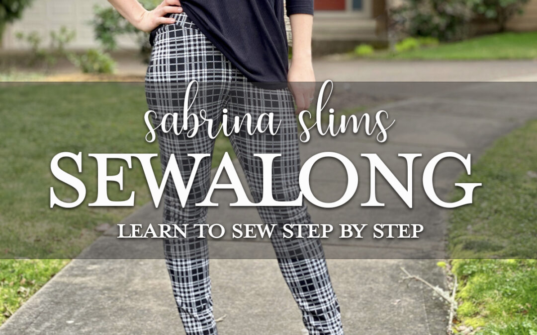Sabrina Slims Sewalong Day 4: waistband & hemming