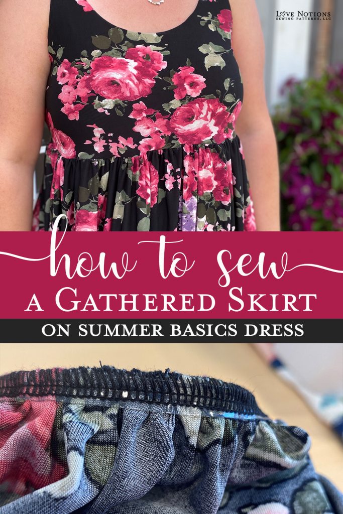 gathered skirt