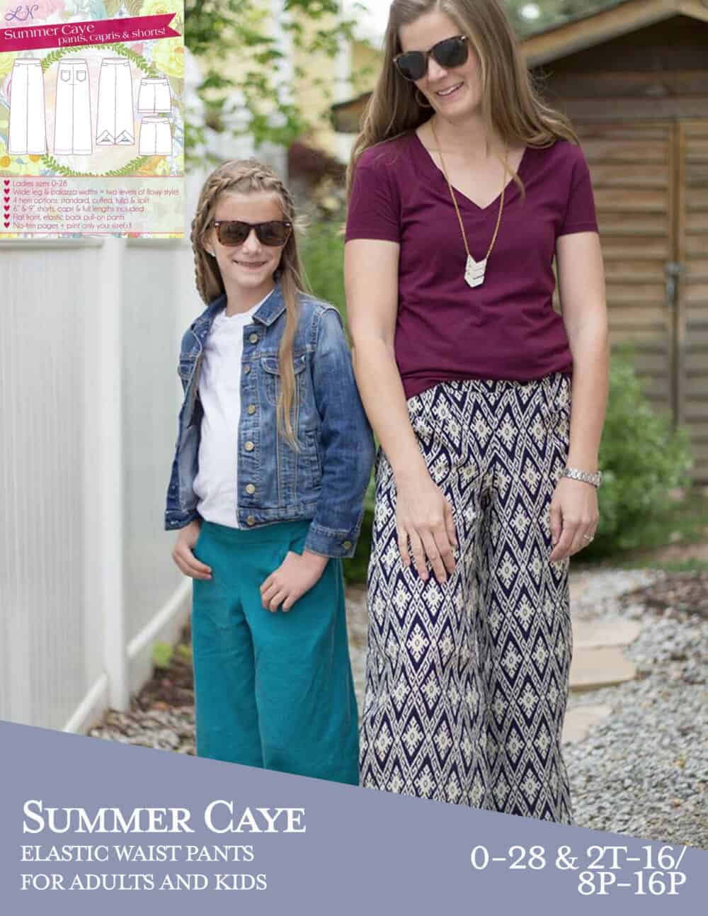 palazzo pants pattern by Love Notions 