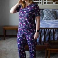 Ladies pajama pdf sewing pattern by Love Notions